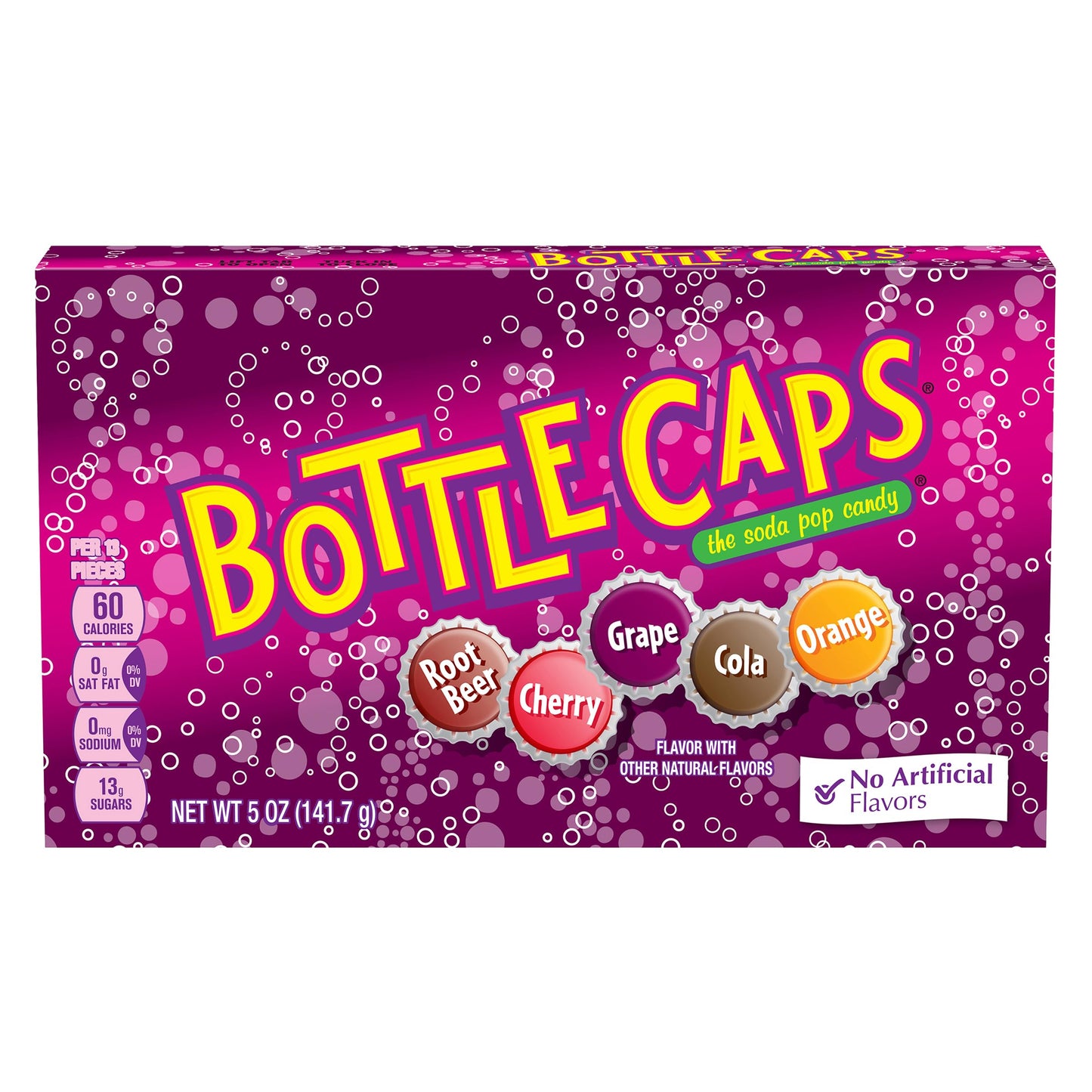 Bottle Caps Candy Box – Classic Soda-Flavored Candy