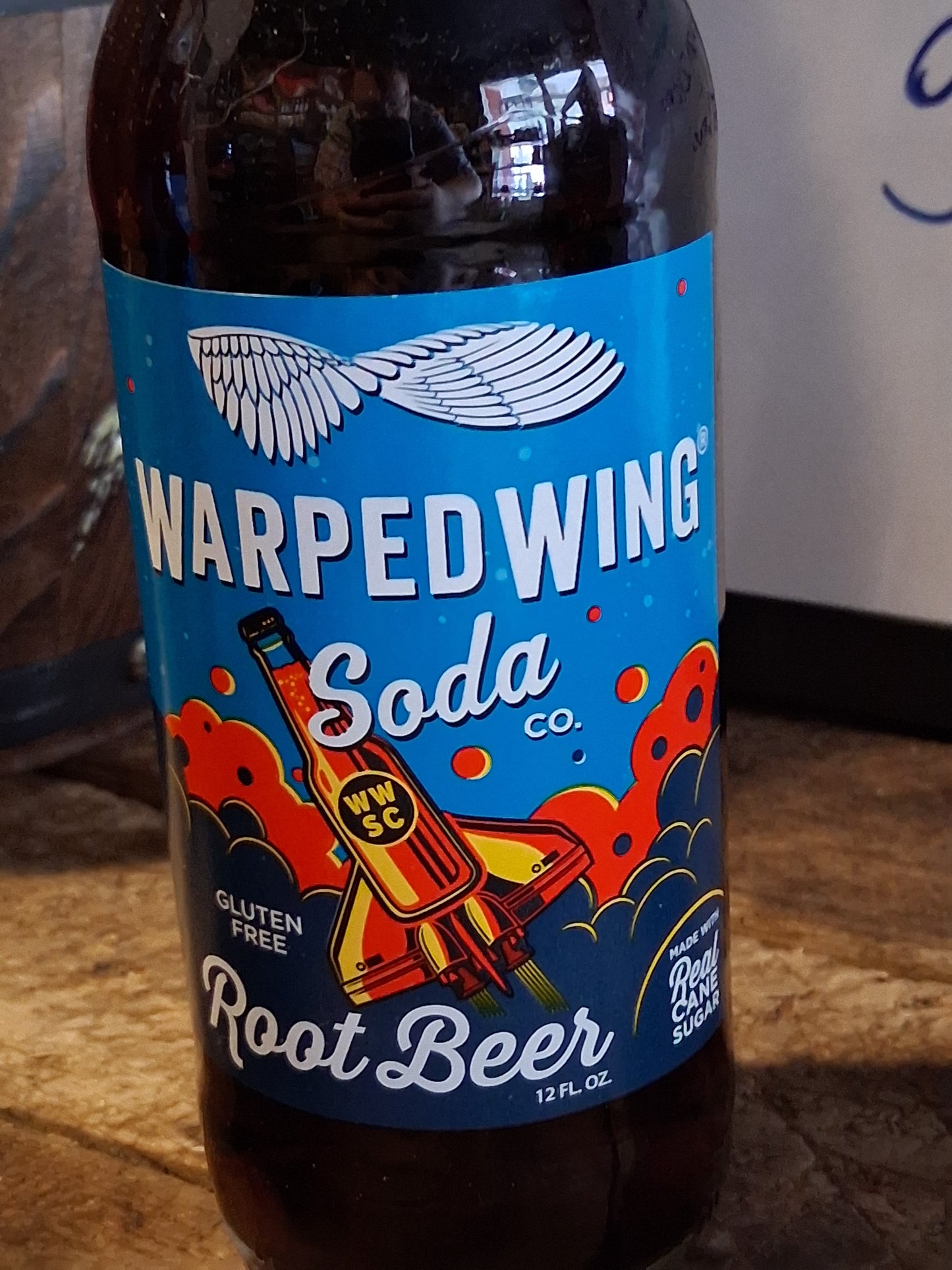 Warped wing rootbeer