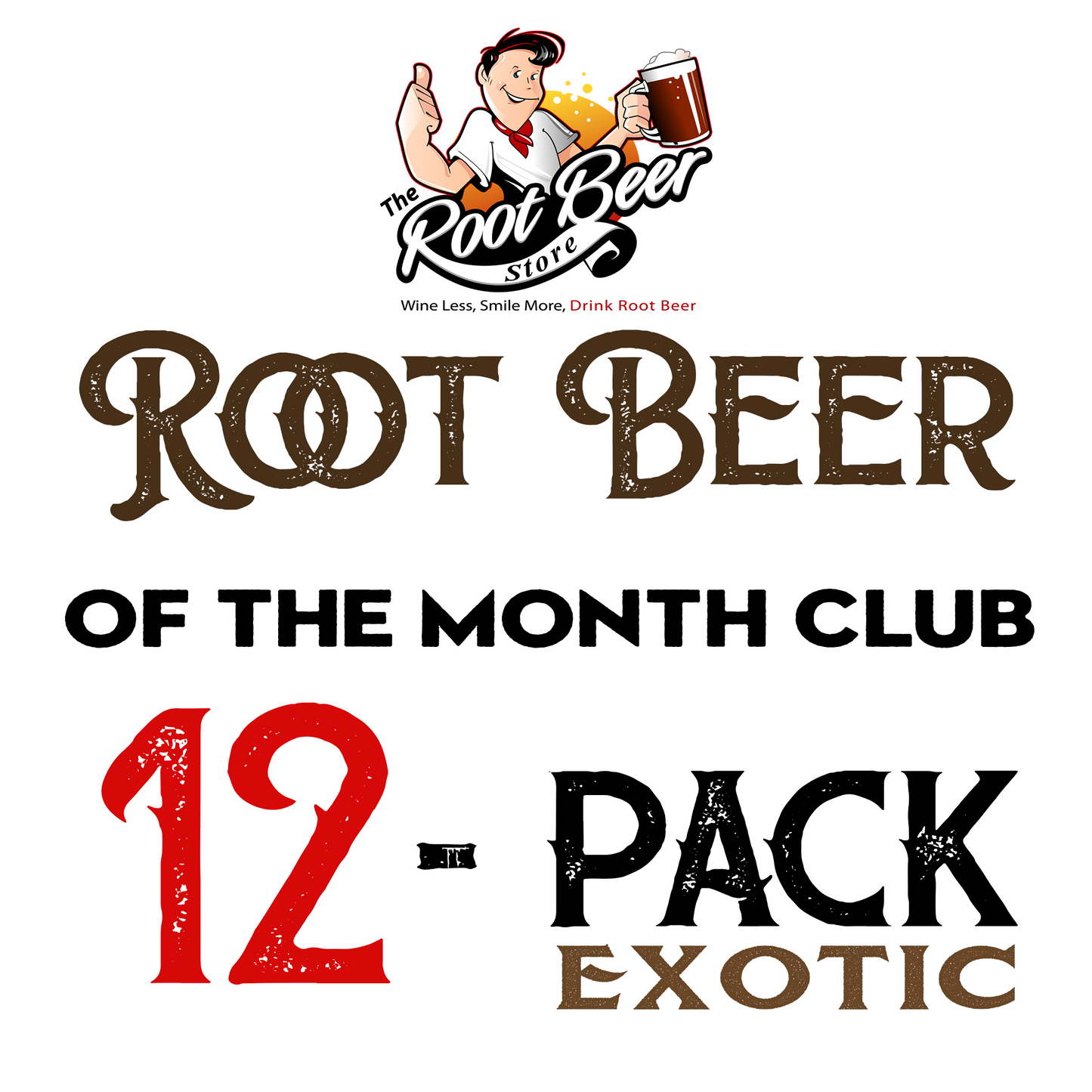 Root Beer Of The Month Club - Exotic 12 Pack