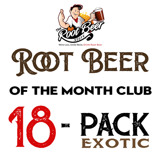 Root Beer Of The Month Club - Exotic 18 Pack