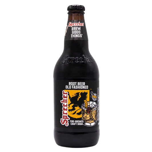 Sprecher Root Beer – 16 oz Glass Bottle
