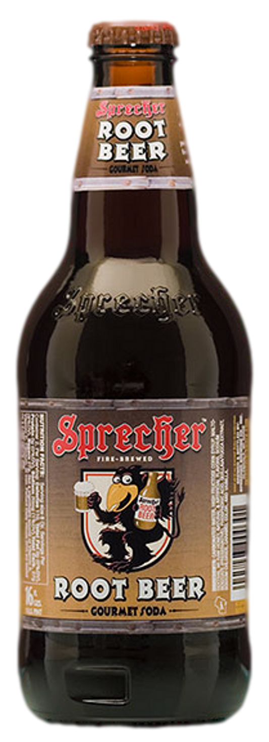 Sprecher Root Beer – 12 oz Glass Bottle